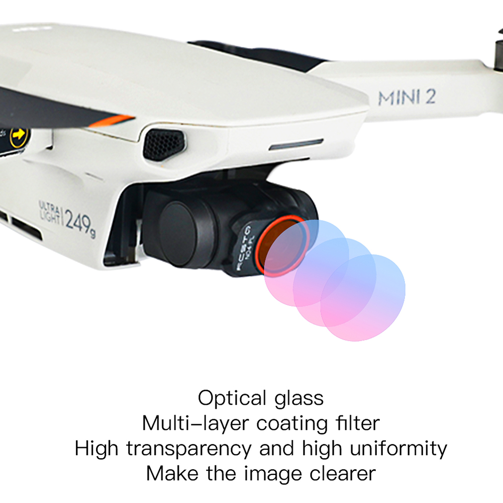DJI Mini 2 Camera Lens Filter  - Drone Ndvi avis et prix