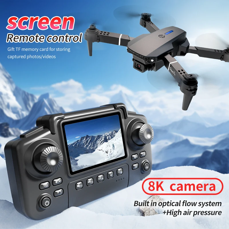 Professional E88 PRO Drone wit - Drone Lidar avis et prix