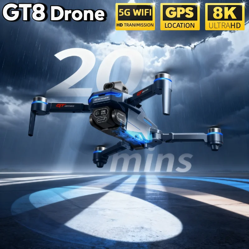 HOT For LSRC GT8 Drone 4K Prof - Drone Thermal Imaging avis et prix