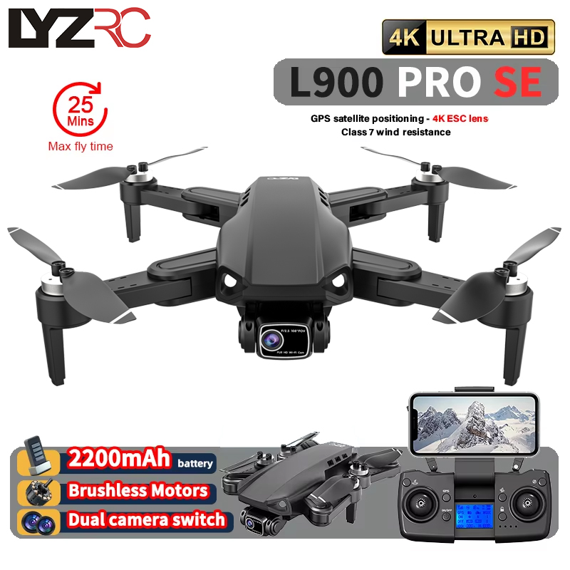 L900 Pro SE MAX GPS Drone 4K P - Drone Lidar avis et prix