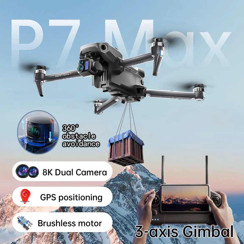 NEW P7 Max Drone 8K Camera GPS - Drone Mapping avis et prix