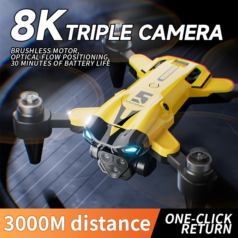 Brushless RC Drone 8K Triple C - Drone Cinematic avis et prix