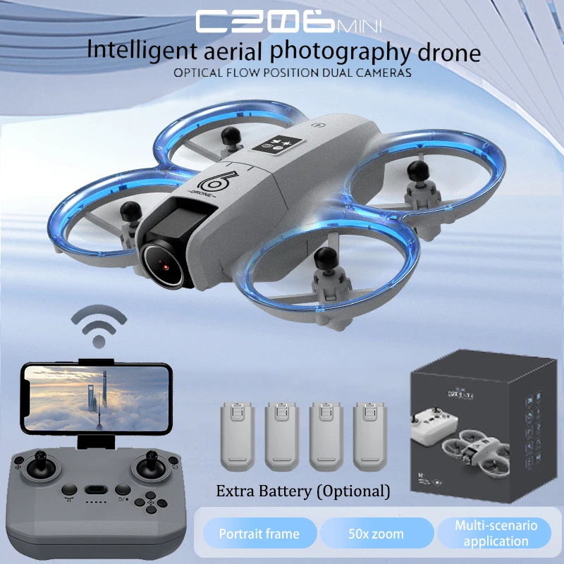 CZ06 Mini RC Quadcopter Drone  - Drone Lidar avis et prix