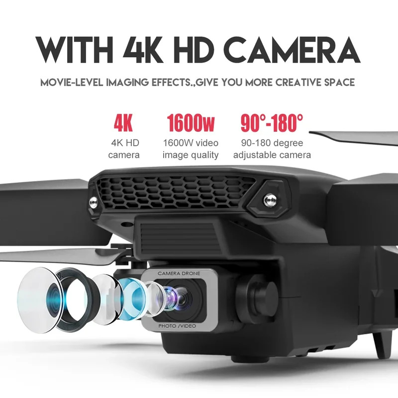 E88 ProIntelligent Folding Dro - Drone Aerial Photography avis et prix