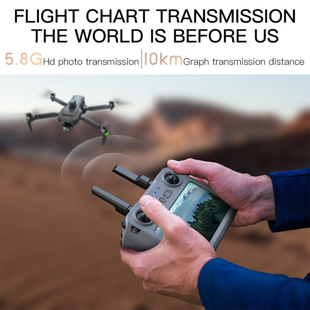 Teeggi SG909 MAX GPS Drone Wit - Drone Lidar avis et prix