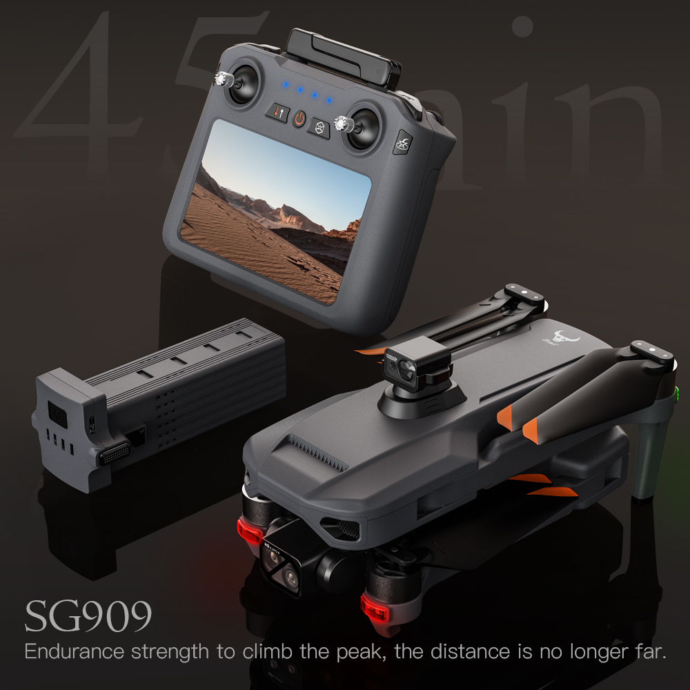 Teeggi SG909 MAX GPS Drone Wit - Drone Lidar avis et prix