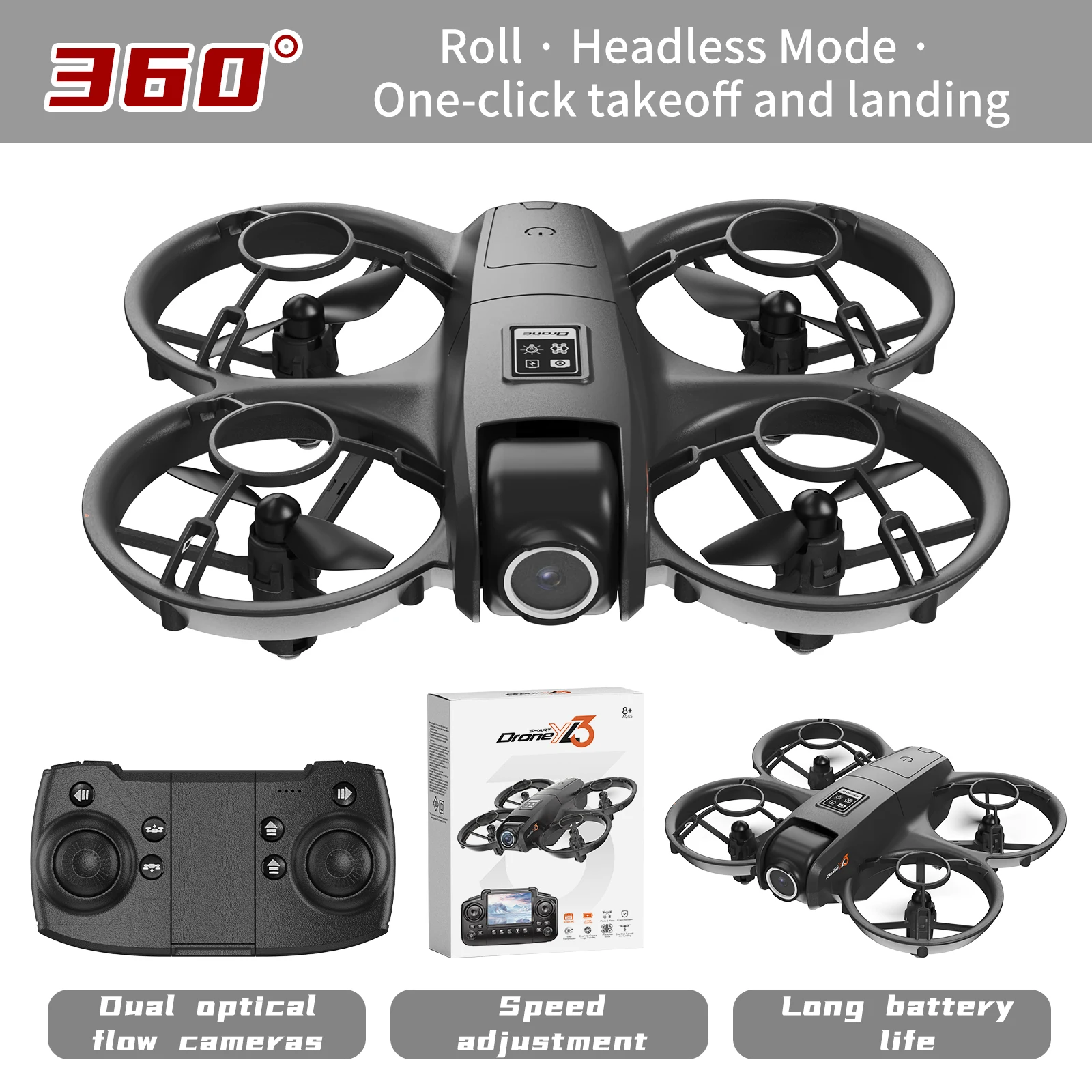 New YL3 RC Drone 8K 1080P Wide - Drone Lidar avis et prix
