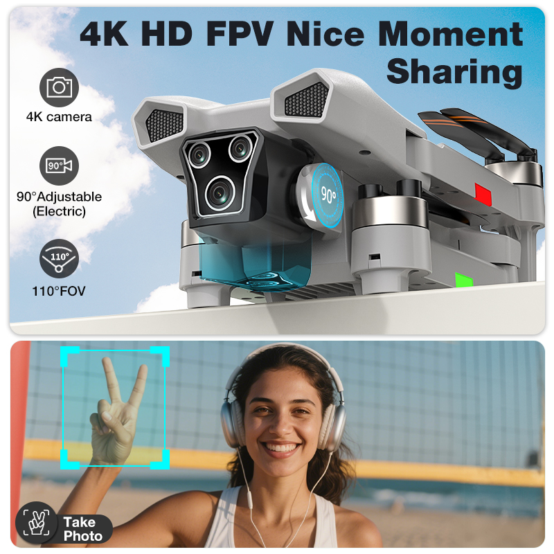 NEW Hot L017 Pro Drone Brushle - Drone Lidar avis et prix