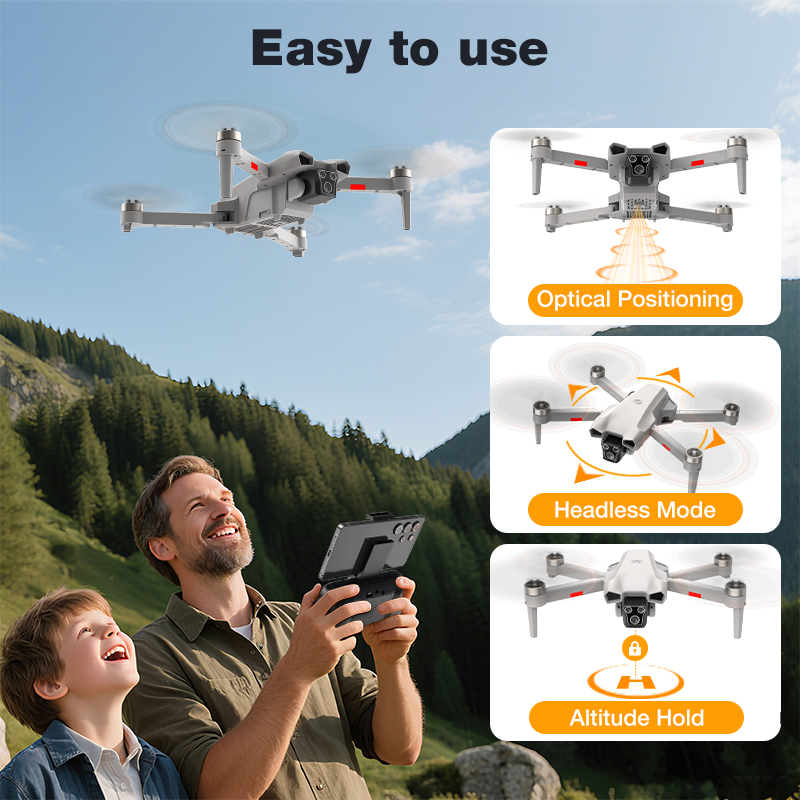 NEW Hot L017 Pro Drone Brushle - Drone Lidar avis et prix