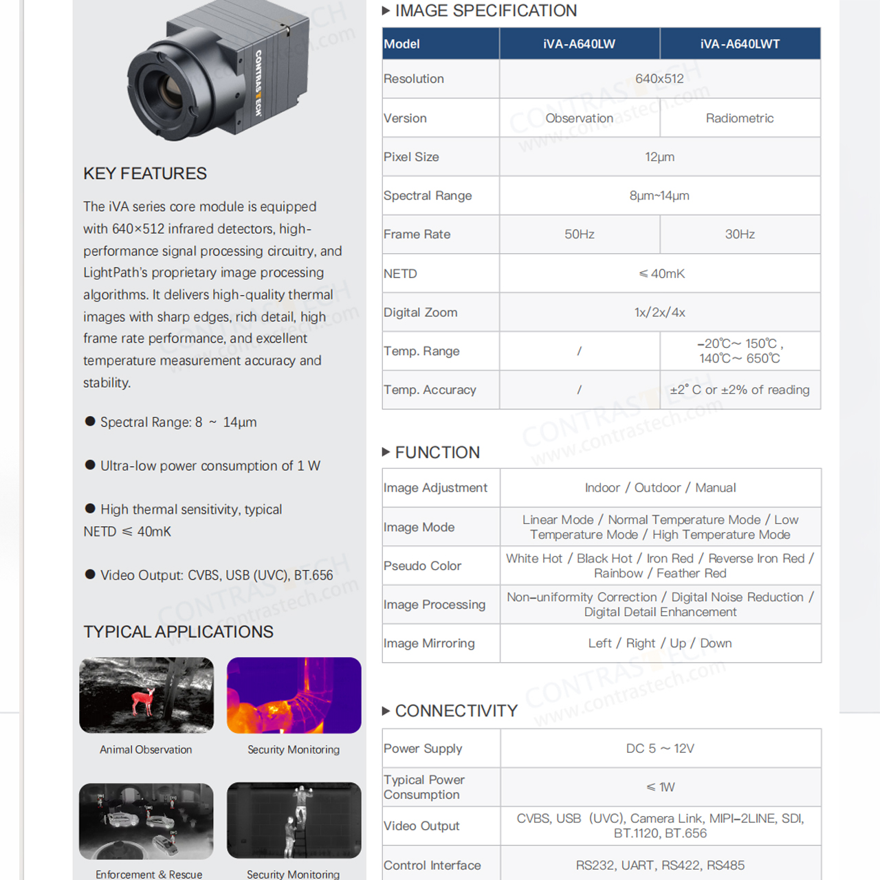 640x512 LWIR Thermal Imaging M - Drone Thermal Imaging avis et prix