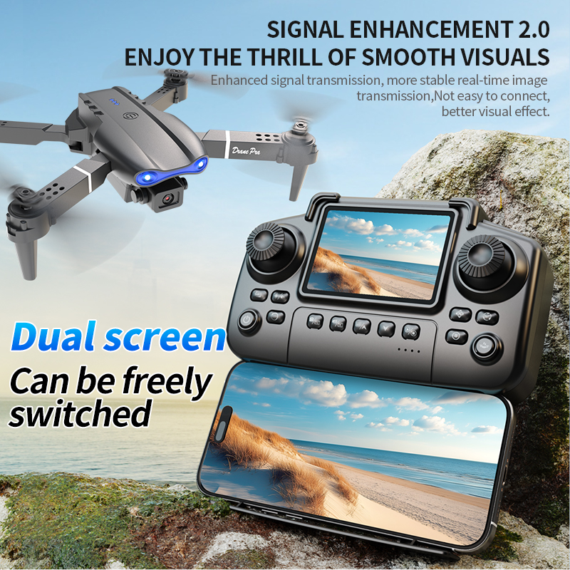 E99 PRO Drone Screen Control A - Drone Lidar avis et prix